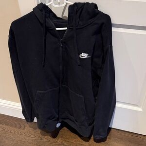 Nike Black Full-Zip Hoodie
